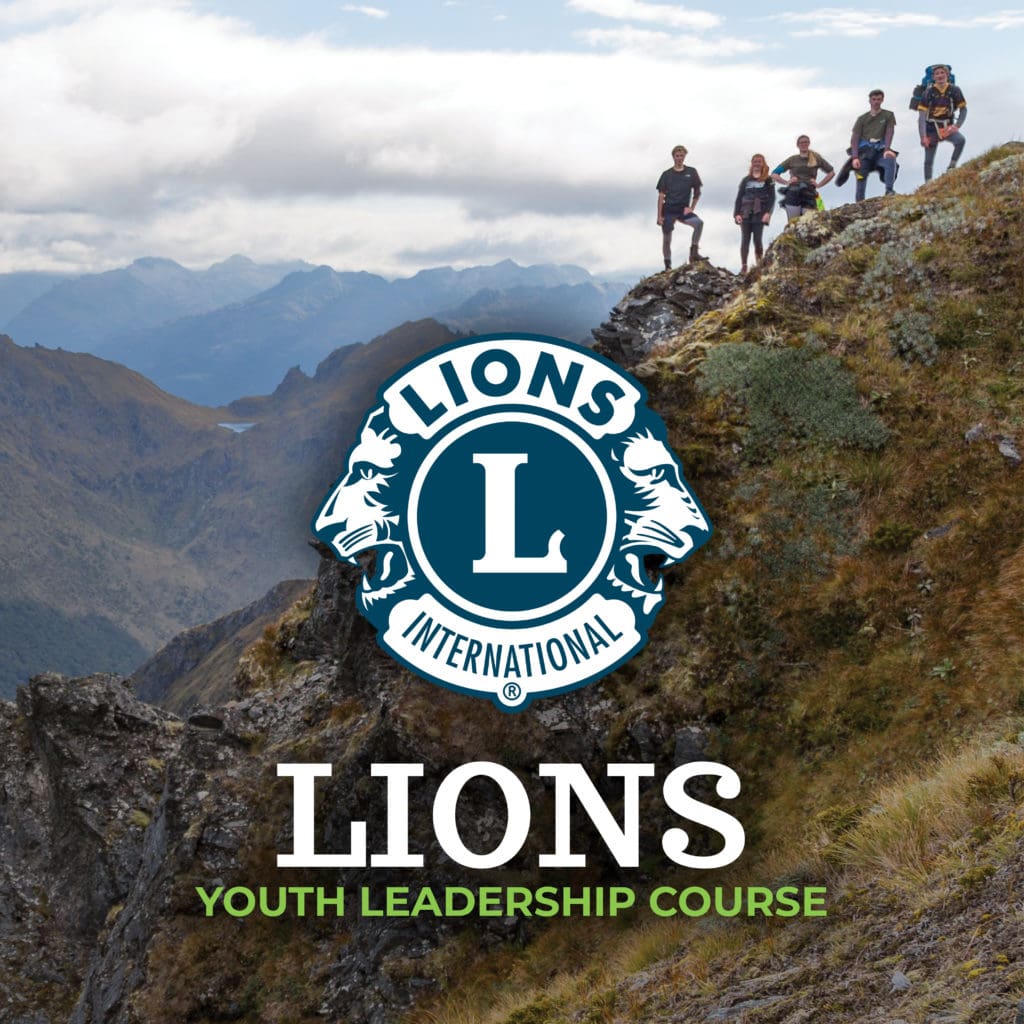 lions youth leadership, lions club, lions district 202f, adventure southland